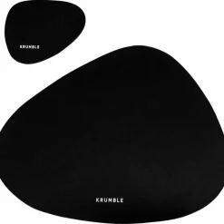 Krumble Placemat set design - 8 stuks - Zwart