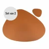 Krumble Placemat set design - 2 stuks - Bruin