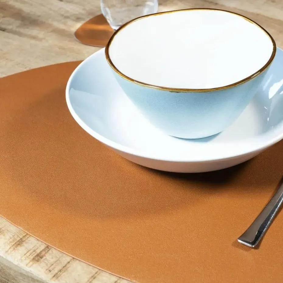 Krumble Placemat set design - 2 stuks - Bruin