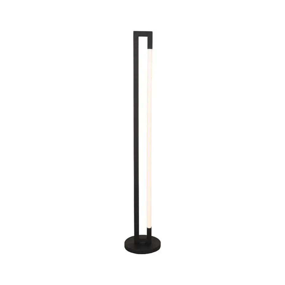 LABEL51 Vloerlamp Futuro - Zwart - Metaal