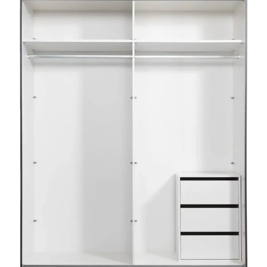 Ladeblok Bergamo - wit - 70,2x51x39,9 cm