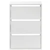 Ladeblok Genua - wit - 70x50x40 cm