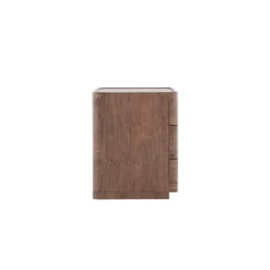 Ladekast 3 Lades - Donkerbruin MDF - 100x48x60cm - Noble
