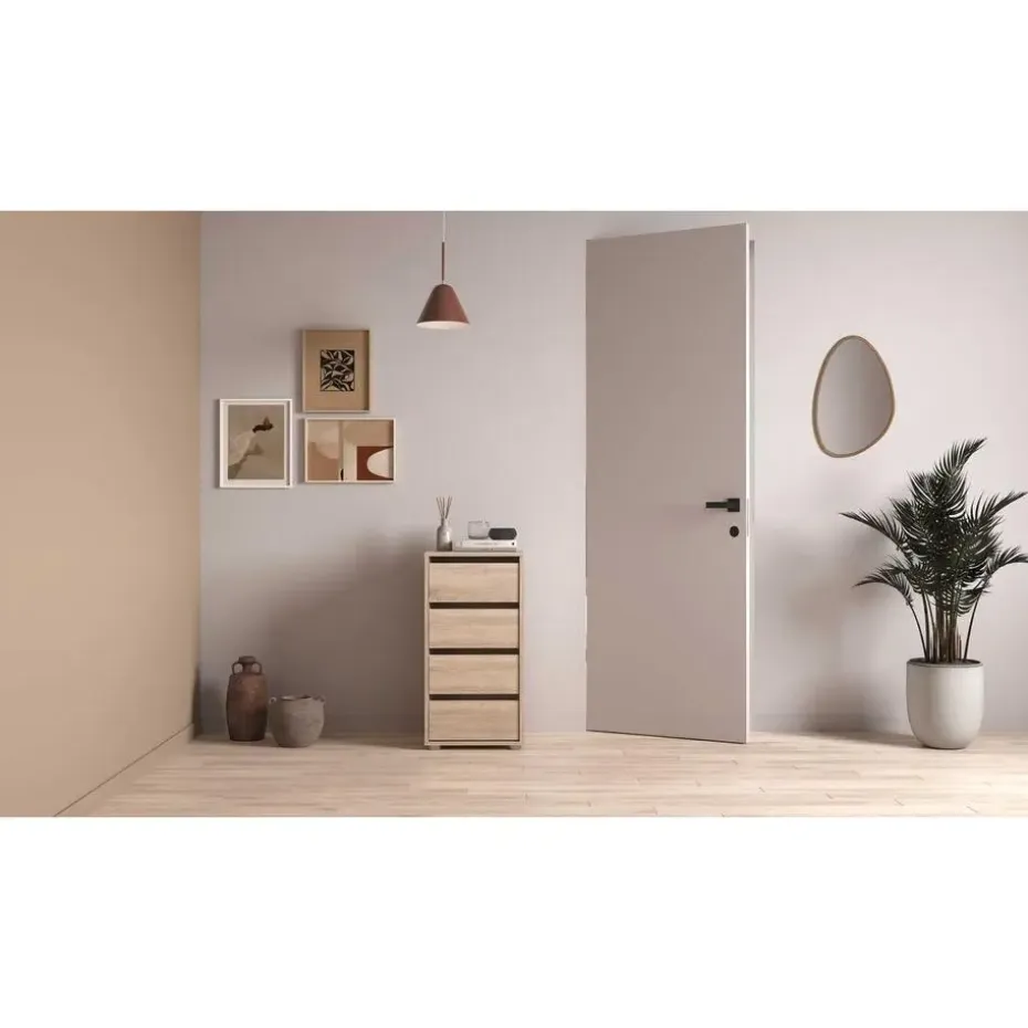 Ladekast Blokty - 40x40x76cm - 4 lades - eikdecor