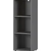 Lage boekenkast Osmond 45cm - grafiet