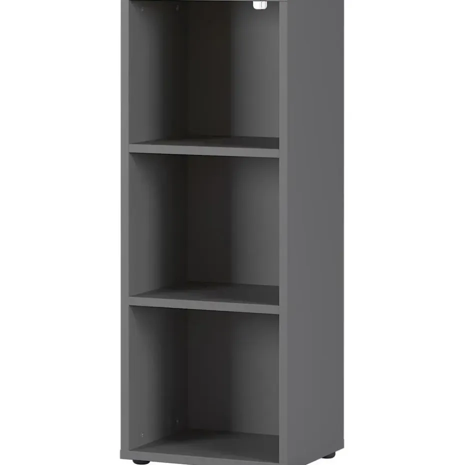 Lage boekenkast Osmond 45cm - grafiet