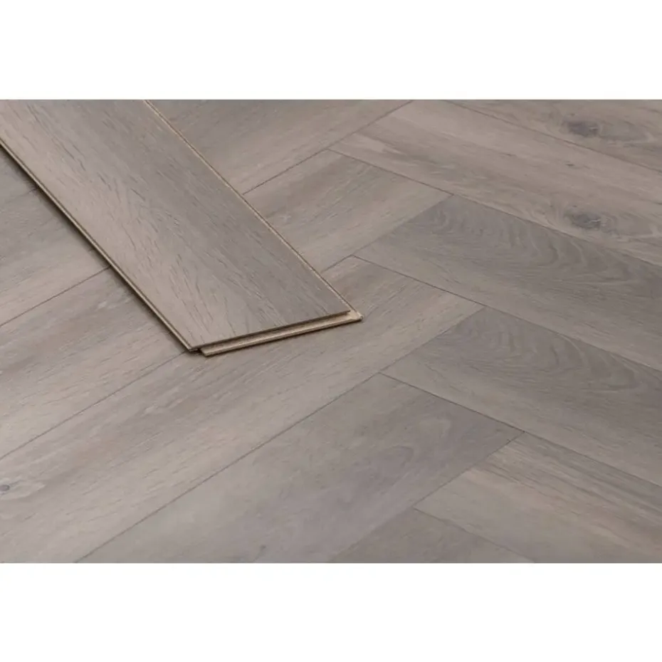 Laminaat Herringbone - visgraat donker eiken