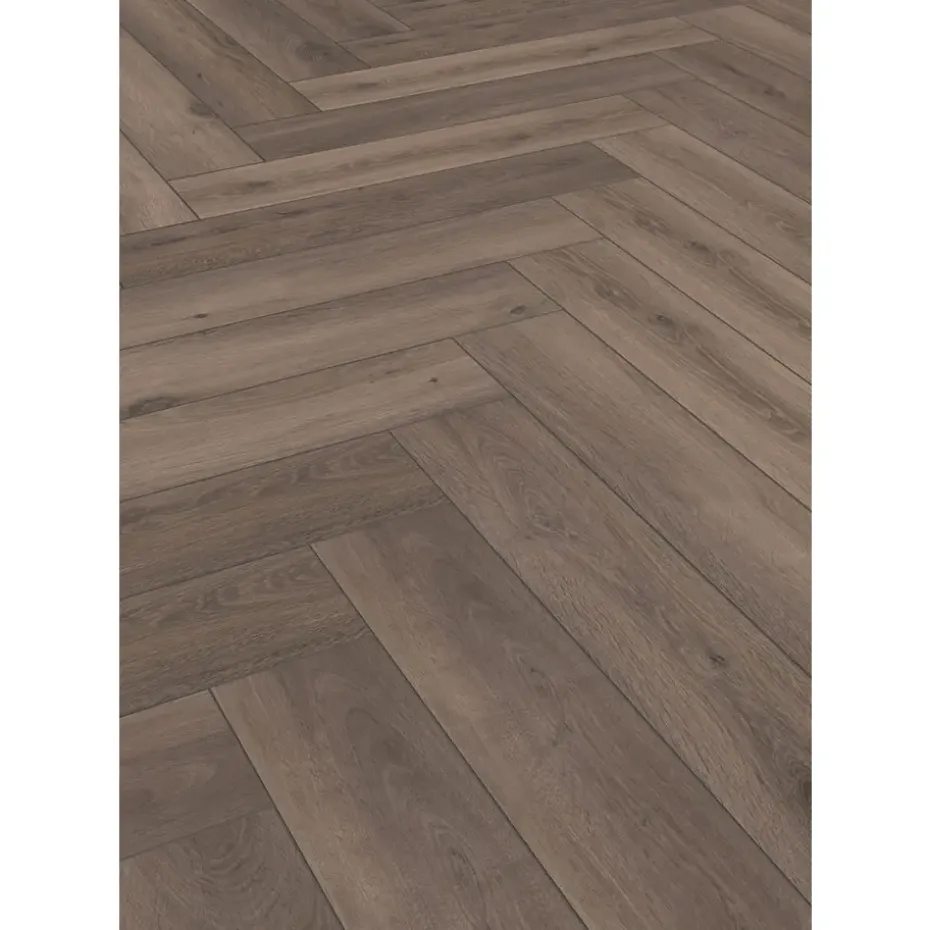 Laminaat Herringbone - visgraat donker eiken