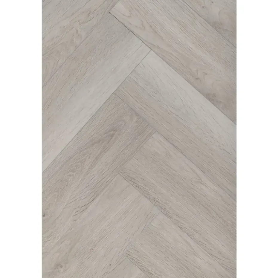 Laminaat Herringbone - visgraat grijs eiken