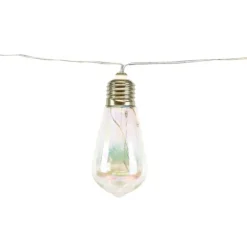 Lampen koord - buisvormige LED - 10 lampjes - zonne-energie