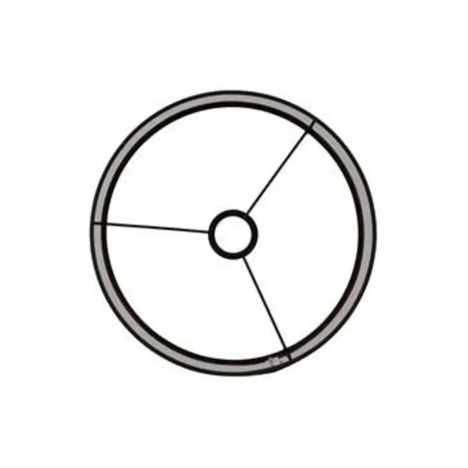 Lampenkap cilinder LIVIGNO - 40-40-30cm - zwart