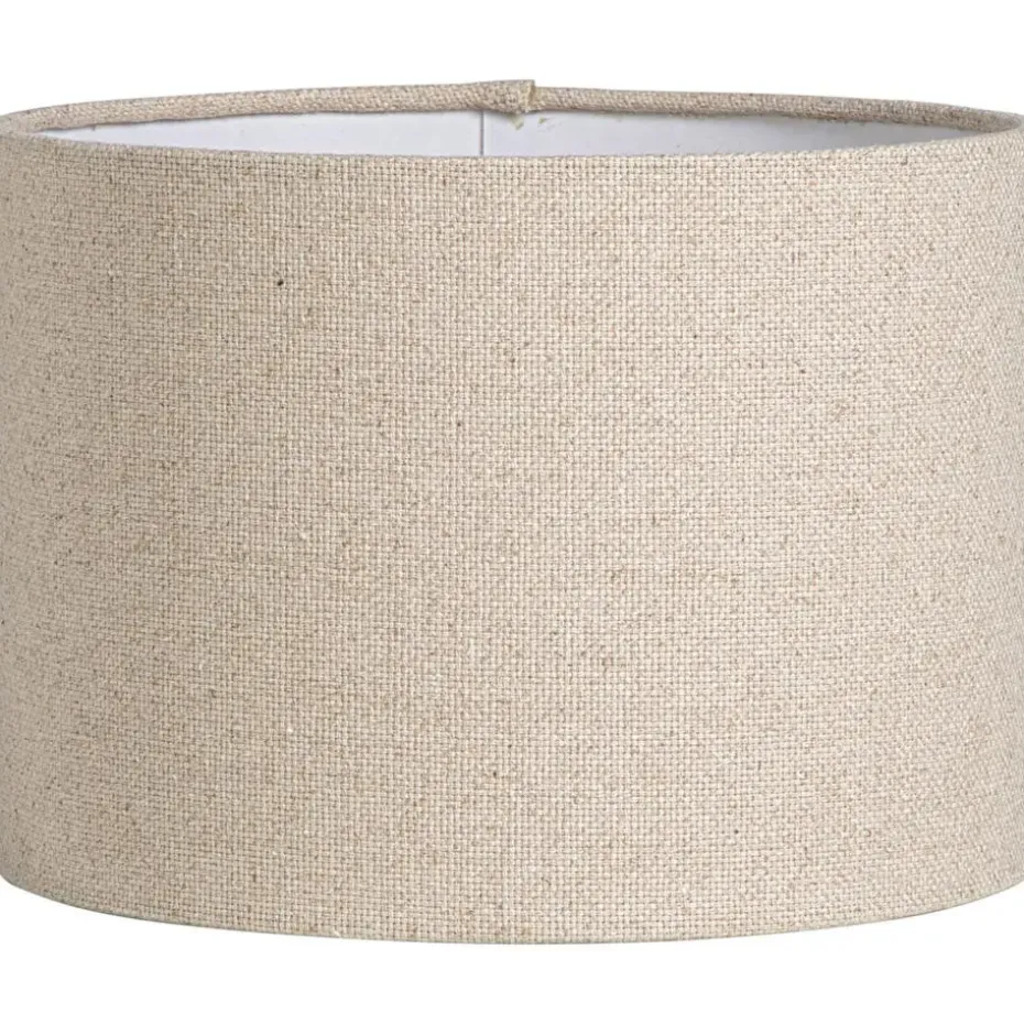 Lampenkap Luna cilinder naturel - 18xØ25 cm