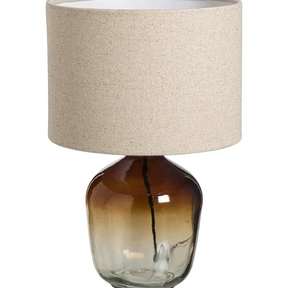 Lampenkap Luna cilinder naturel - 18xØ25 cm