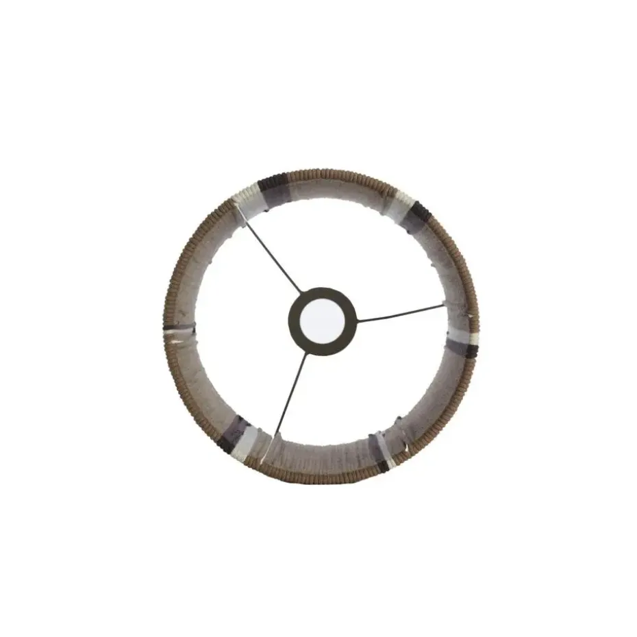 Lampenkap Medan - Donkerbruin - Ø25cm