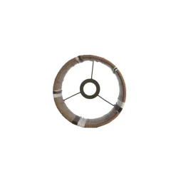 Lampenkap Medan - Donkerbruin - Ø20cm