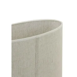 Lampenkap Ovaal Breska - Parel Wit - 38 x 17,5 x 28 cm