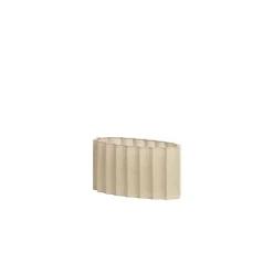 Lampenkap ovaal Disli - Crème - 38x17.5x19cm