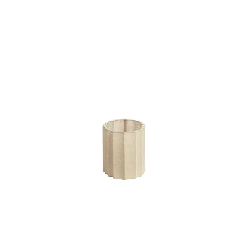 Lampenkap ovaal Disli - Crème - 38x17.5x19cm