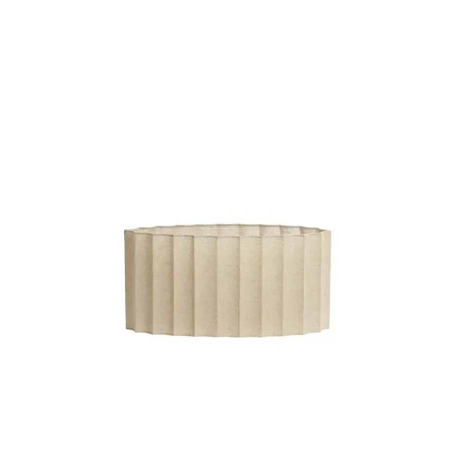 Lampenkap ovaal Disli - Crème - 45x21x22cm