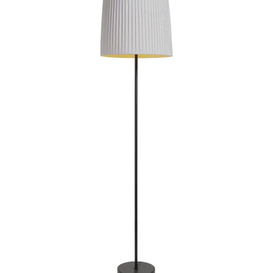 Lampvoet Kaapstad - zwart metaal - 149xØ25 cm