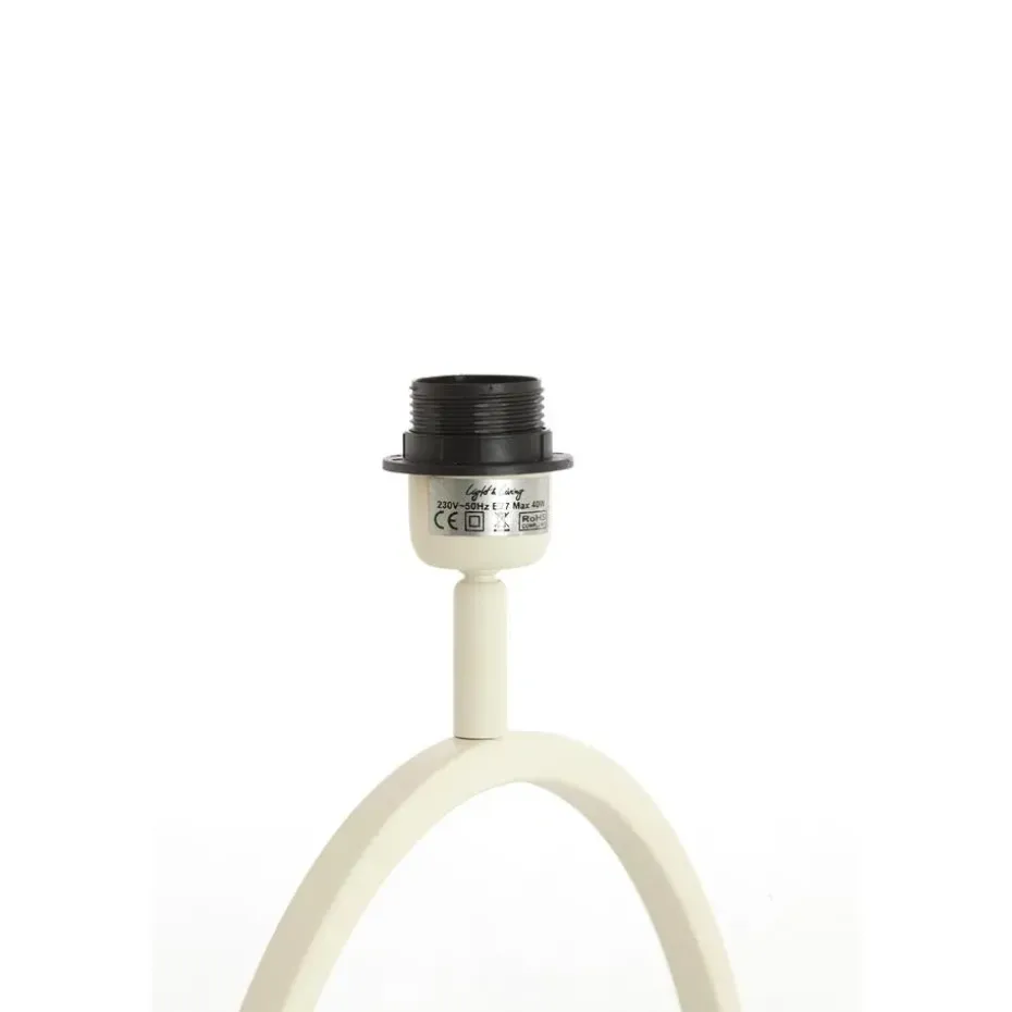 Lampvoet Liva - Crème - 40x12,5x54cm