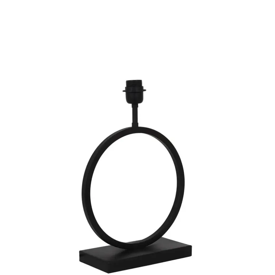 Lampvoet Liva - Zwart - 30x12,5x42cm