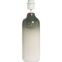 Lampvoet Mae - off-white keramiek - 39xØ11 cm