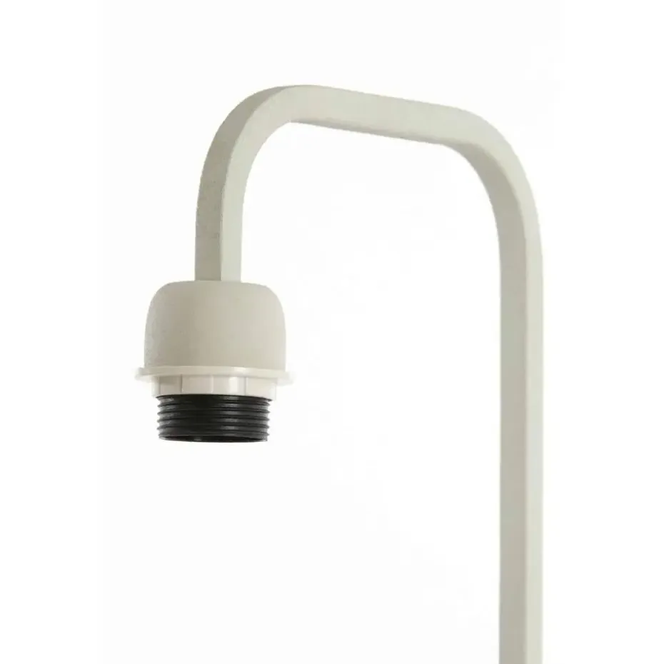 Lampvoet Mareno - Wit - 26,5x20x60cm