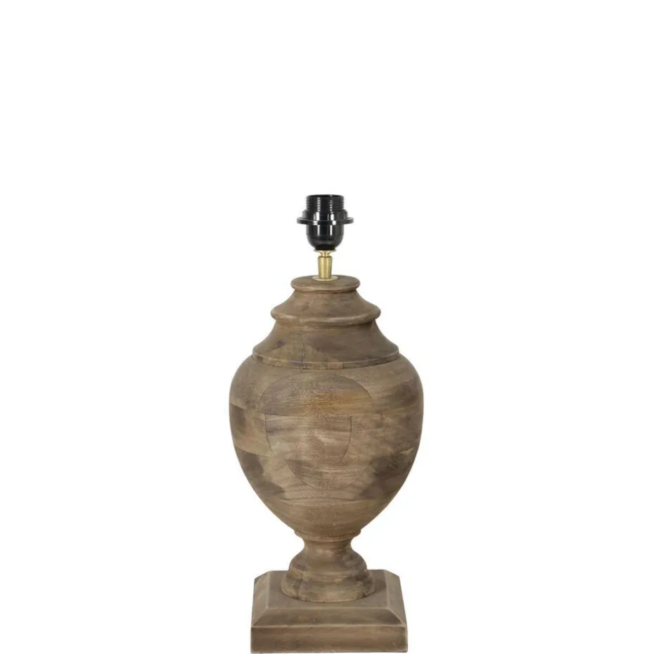 Lampvoet Milazzo - Bruin - 20x20x45cm