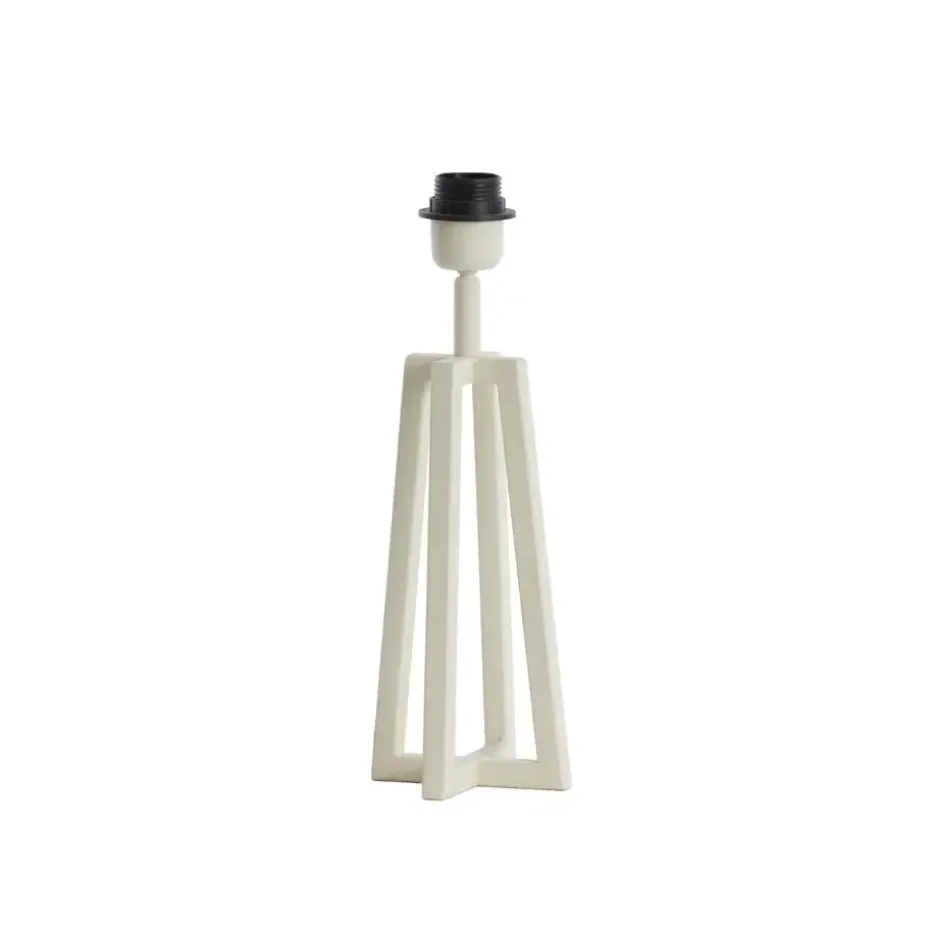 Lampvoet Miley - Wit - 11,5x11,5x31cm