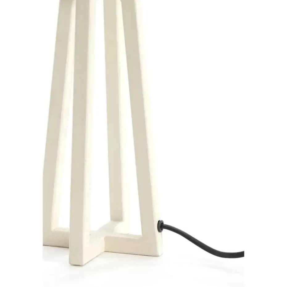 Lampvoet Miley - Wit - 11,5x11,5x31cm