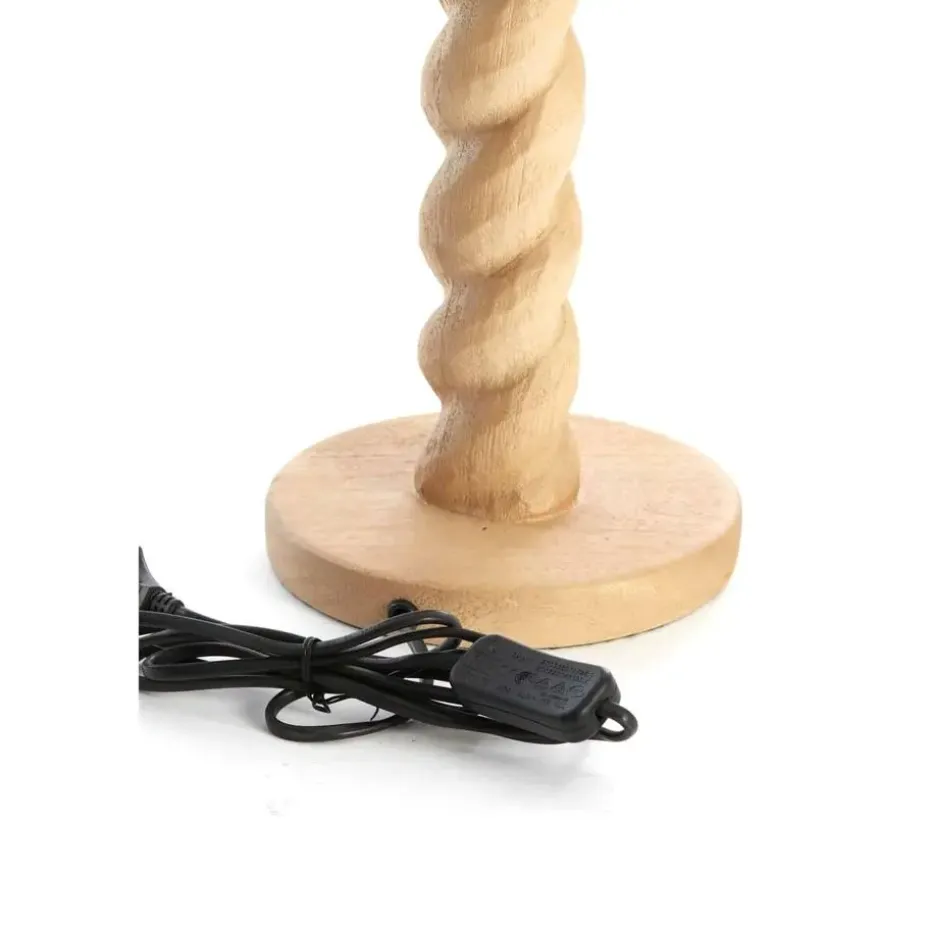 Lampvoet Nanno - Bruin - Ø15cm