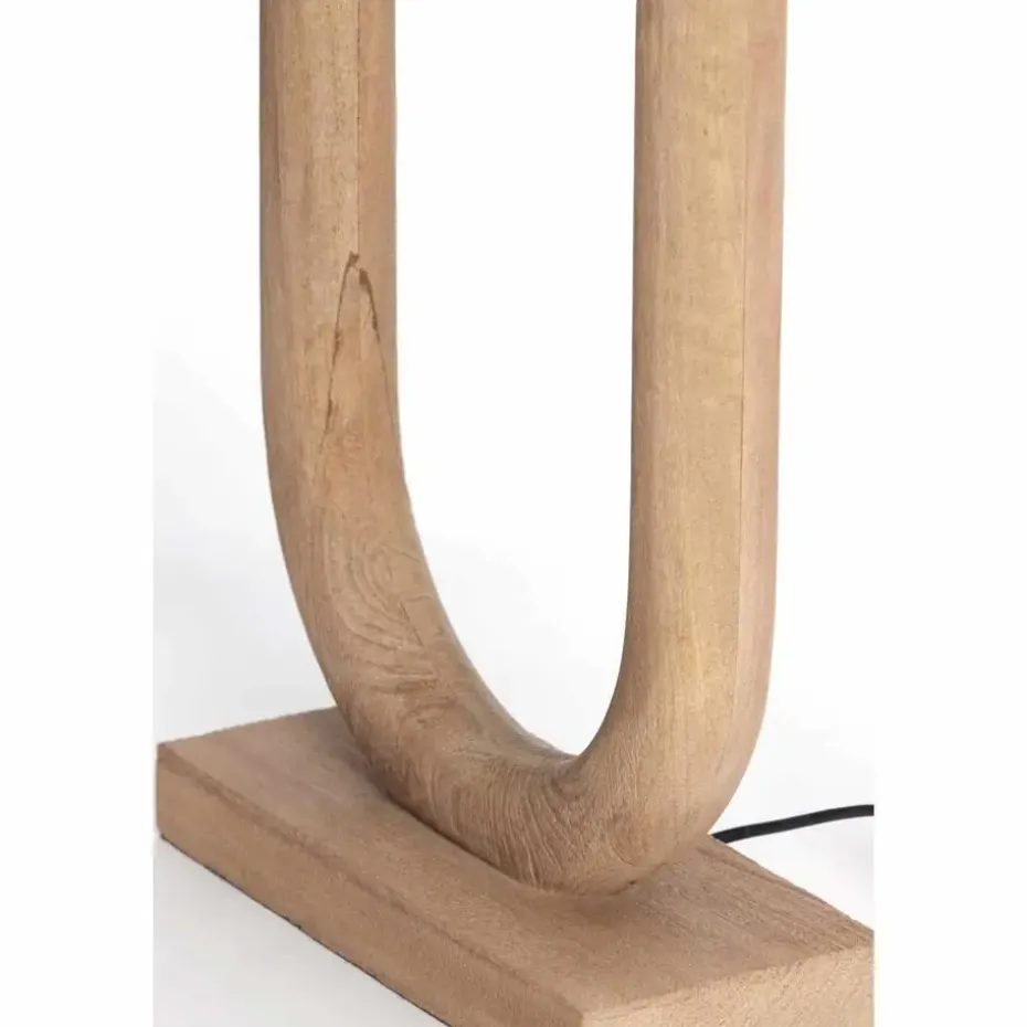 Lampvoet Paceco - Bruin - 20x12x44cm