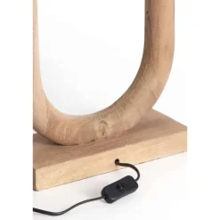 Lampvoet Paceco - Bruin - 20x12x44cm