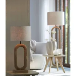Lampvoet Paceco - Bruin - 20x12x44cm