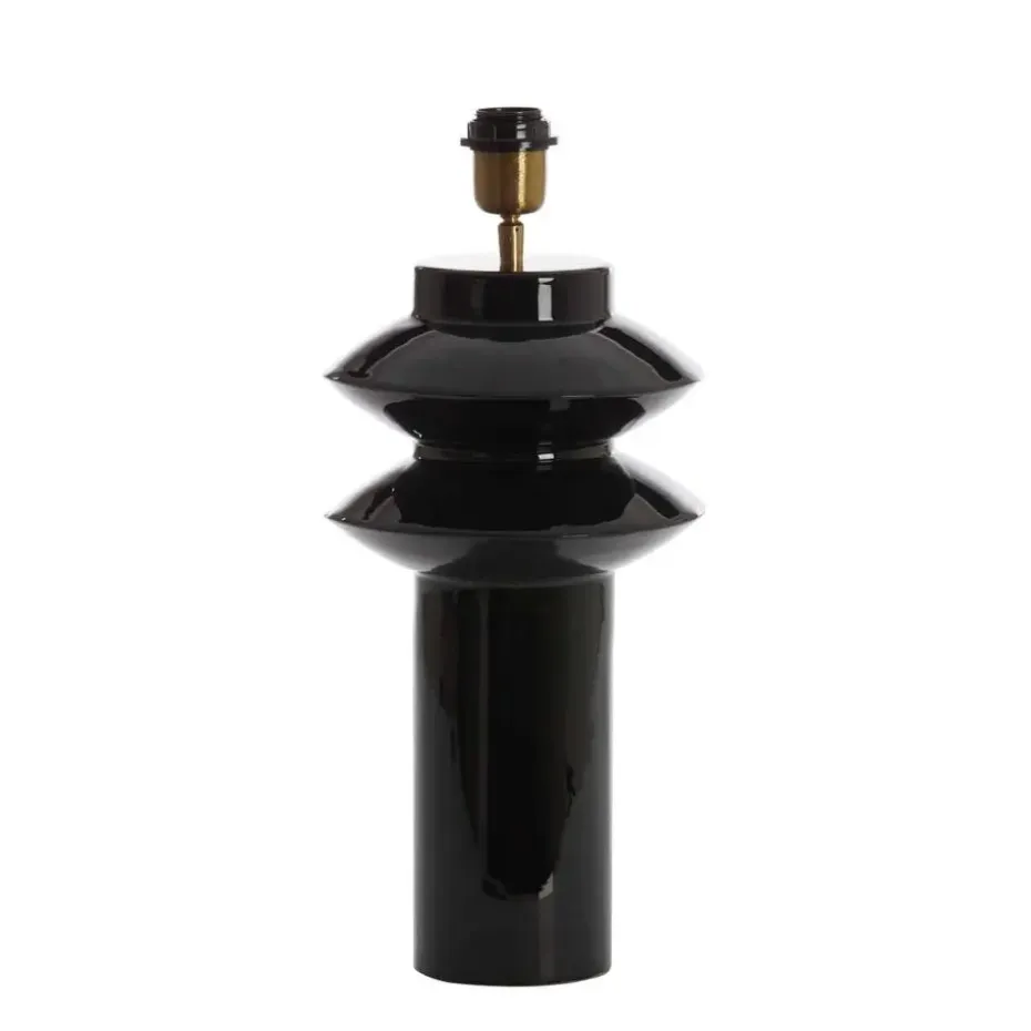 Lampvoet Petch - Zwart - Ø22cm