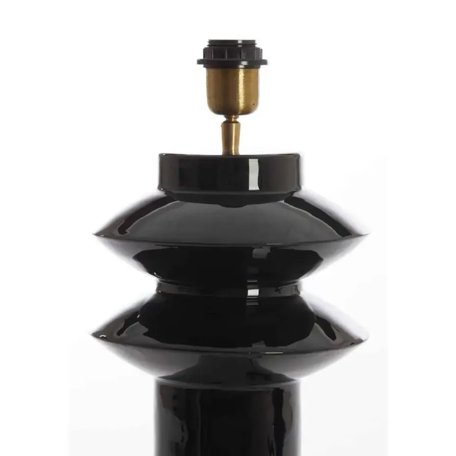 Lampvoet Petch - Zwart - Ø22cm