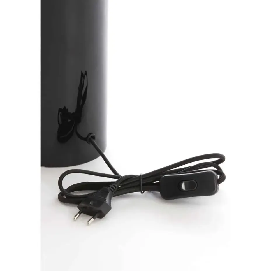 Lampvoet Petch - Zwart - Ø22cm