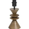 Lampvoet Timber bruin E27 - 30x13x13 cm