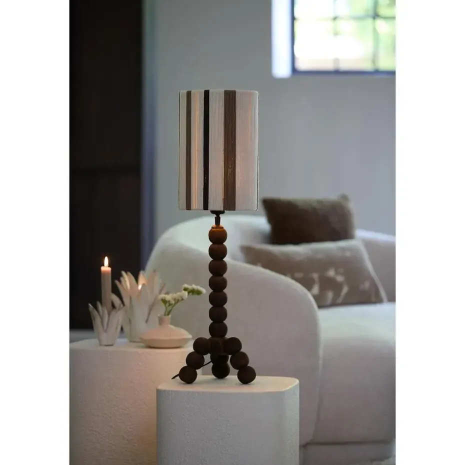 Lampvoet Veglio - Donkerbruin - Ø20cm