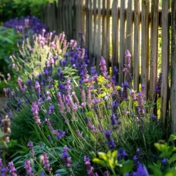 Lavendel - Set van 6 - Lavandula angustifolia - Hoogte 10-15cm - ⌀10,5cm