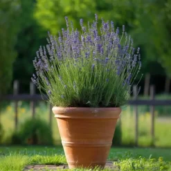 Lavendel - Set van 6 - Lavandula angustifolia - Hoogte 10-15cm - ⌀10,5cm