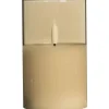 Led kaars in glas - goudkleurig - 12,5xØ7,5 cm
