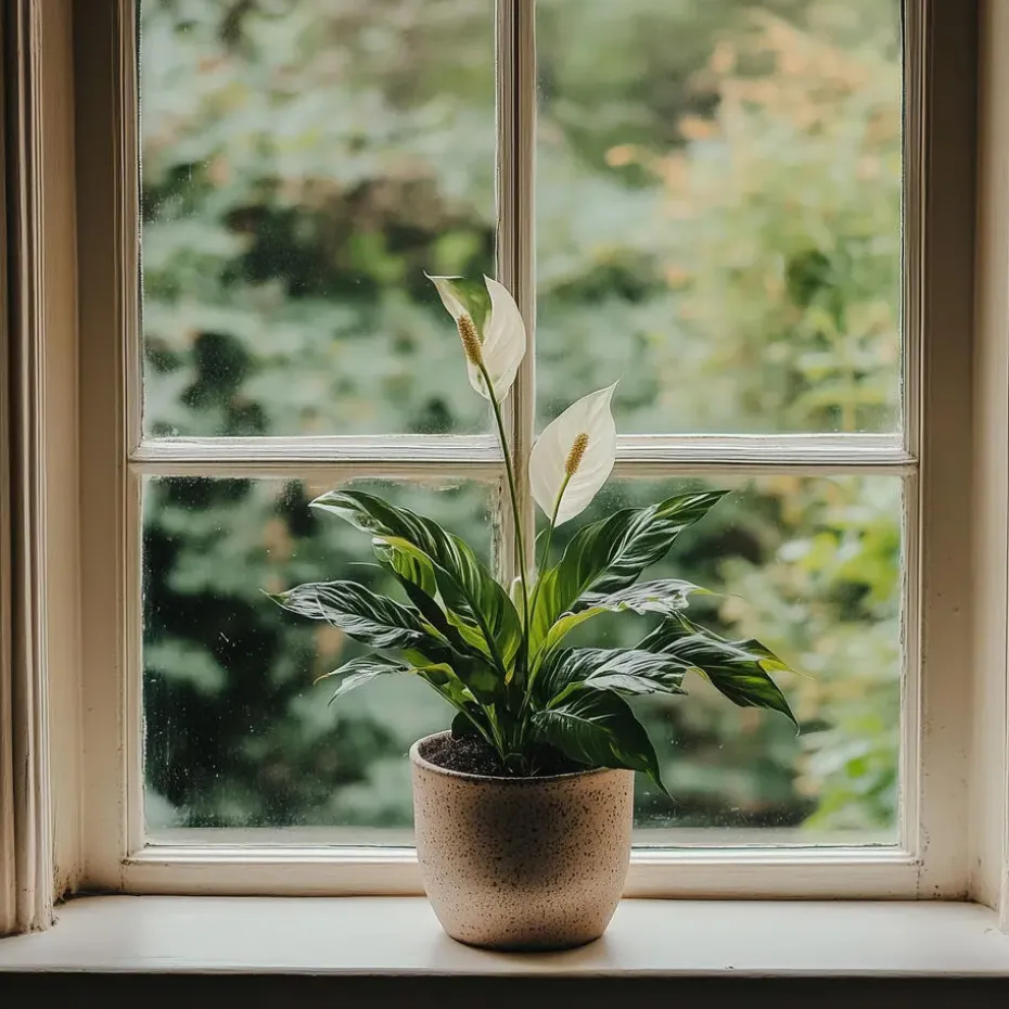 Lepelplant - Set van 2 - Spathiphyllum 'Torelli' - Hoogte 30-45cm - ⌀12cm