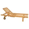 Les - Ligbed teak - naturel