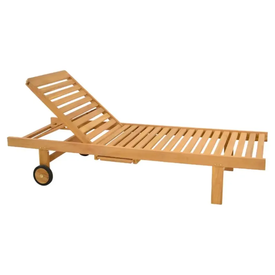 Les - Ligbed teak - naturel