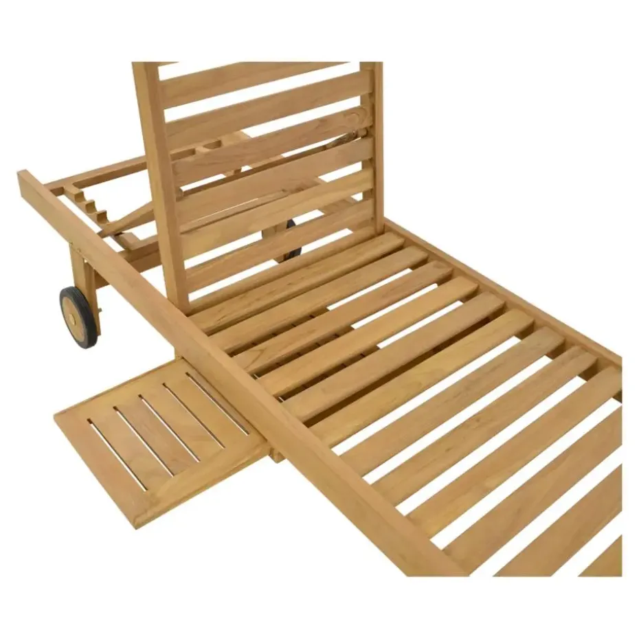 Les - Ligbed teak - naturel