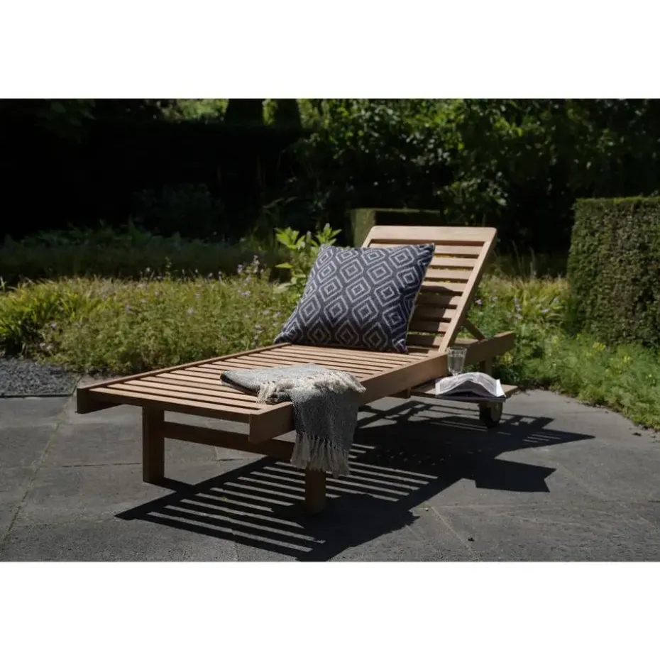 Les - Ligbed teak - naturel