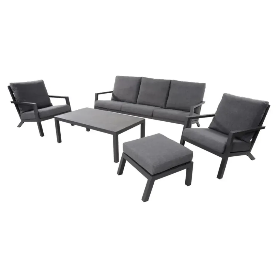 Les - Loungebank Down Town - grijs