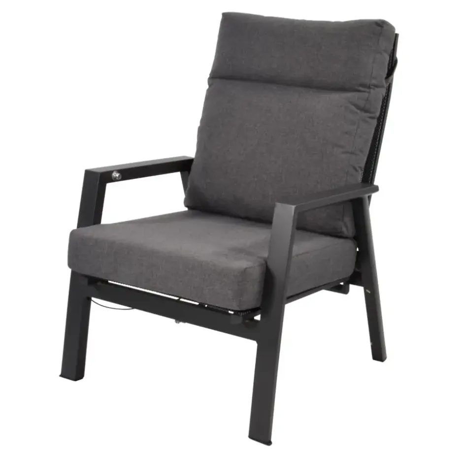 Les - Loungestoel Ohio - grijs